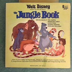 Walt Disney The Jungle Book Illustrated Record